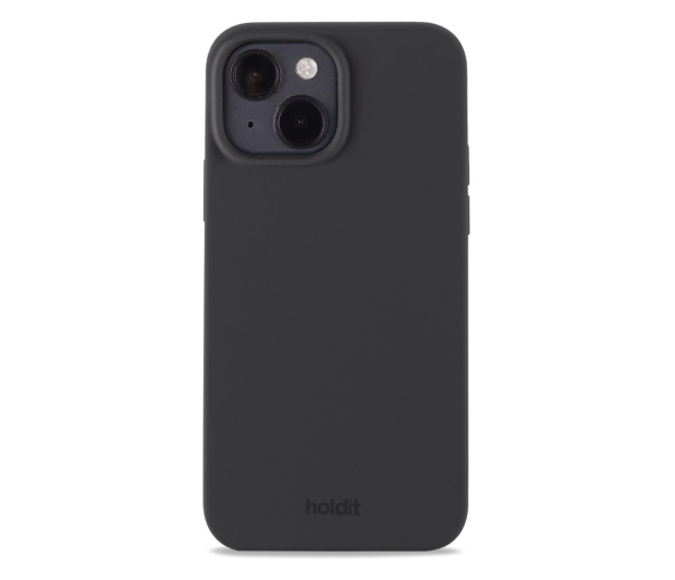 Holdit Silicone Case iPhone 14/13 Black 15493 - 1148511 - zdjęcie